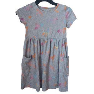 Wonder Nation Unicorn Dress With Pockets Size Medium